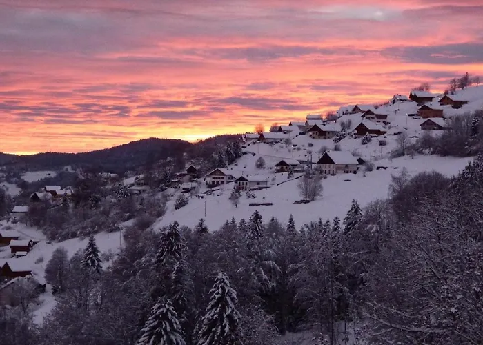 Au Camp De Base Vue Panoramique * La Bresse